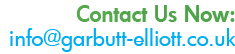 Contact us Now: info@garbutt-elliot.co.uk